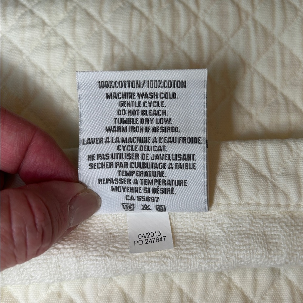 Restoration Hardware Euro Pillow Shams (3) - Picture 6 of 8